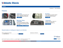 Tablet Screenshot of diavia.es